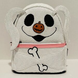 Loungefly Disney NWT NBC Zero Sequin Cosplay Glow Mini Backpack